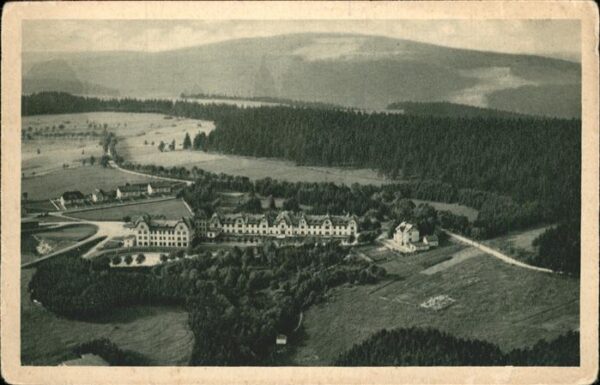 St Andreasberg Harz Fliegeraufnahme Genesungsheim Oderberg
