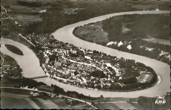 Wasserburg Inn Fliegeraufnahme