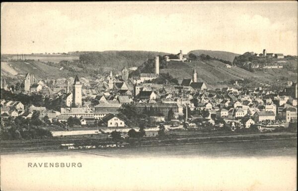 Ravensburg Wuerttemberg Panorama