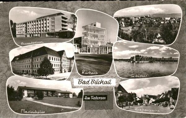 Bad Buchau Federsee Panorama Sanatorium Kurhaus Federsee Ma