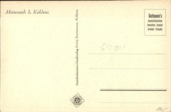 Metternich Koblenz Panorama Teilansichten – Bild 2