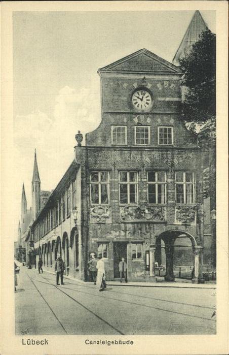 Luebeck Canzleigebäude