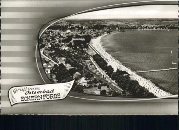Eckernfoerde Fliegeraufnahme