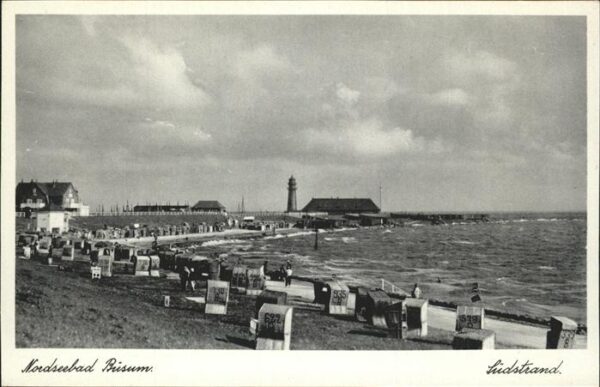 Buesum Nordseebad Südstrand Leuchtturm