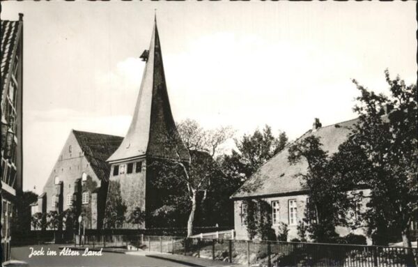 Jork im Altenland mit Kirche