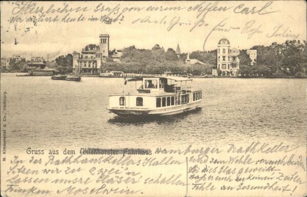 Hamburg Uhlenhorster Fährhaus Fähre