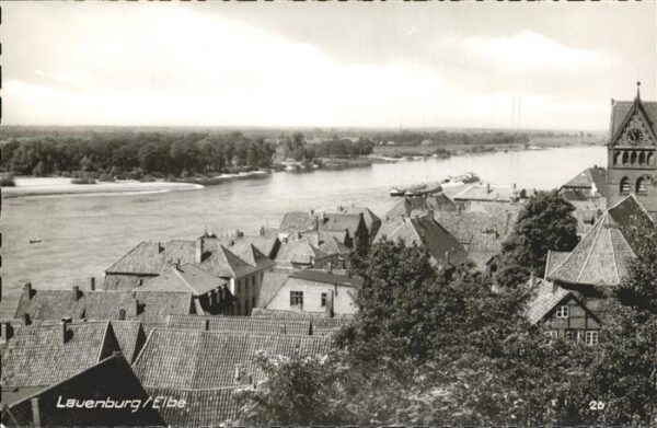 Lauenburg Elbe Ortsansicht