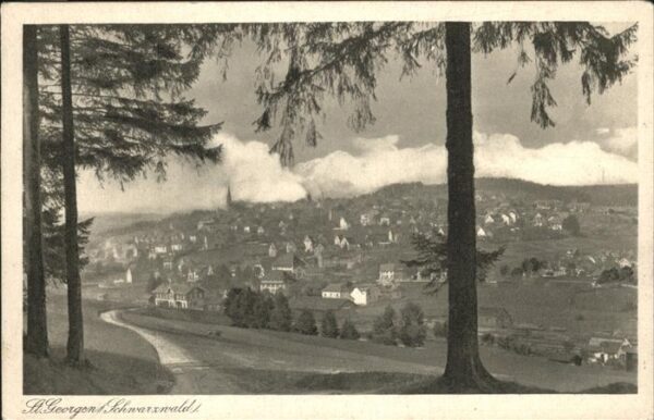 St Georgen Schwarzwald Panorama