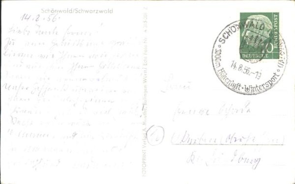Schoenwald Schwarzwald Ortsansicht – Bild 2