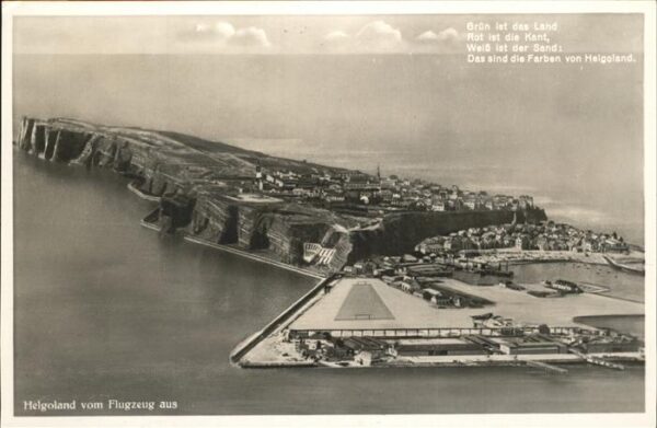 Helgoland Fliegeraufnahme