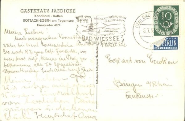 Rottach-Egern Gäsehaus Jaedicke – Bild 2