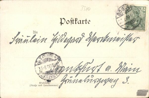 Goslar Eckmotiv am Kaiserworth – Bild 2