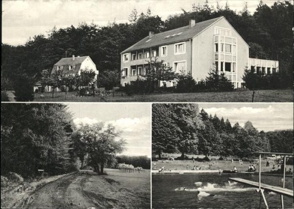 Muendersbach Blindenerholungsheim Schwimmbad