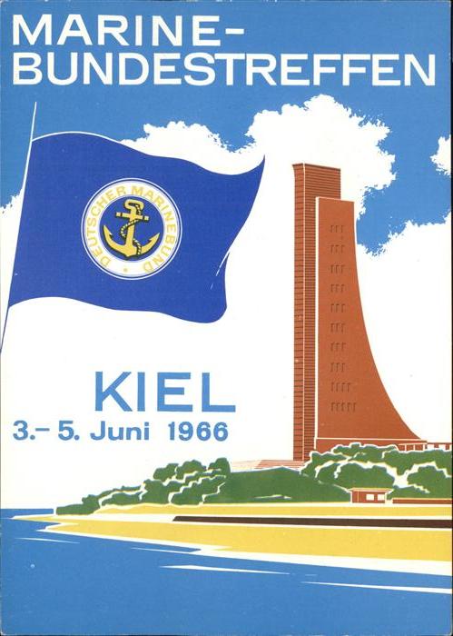 Kiel Plakat Marine Bundestreffen
