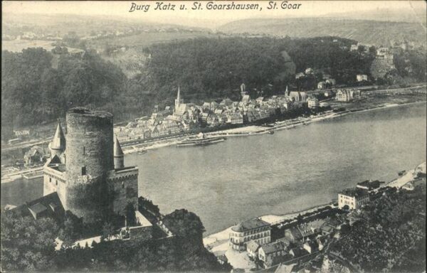 St Goar Burg Katz St. Goarshausen