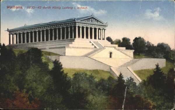 Walhalla Von König Ludwig erbaut