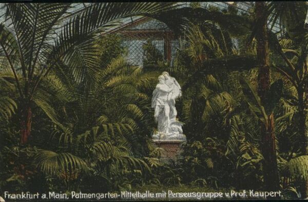Frankfurt Main Palmengarten-Mittelhalle Perseusgruppe