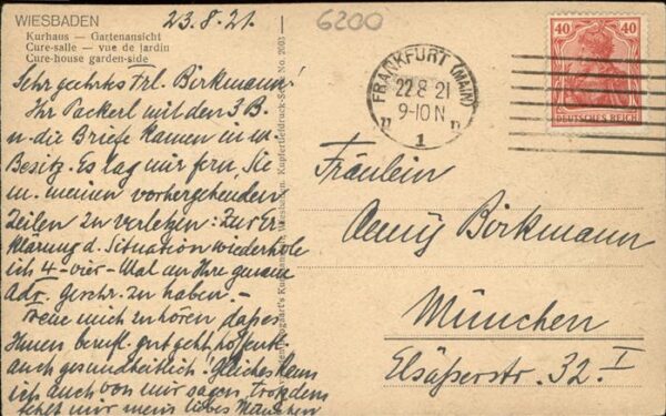 Wiesbaden Kurhaus Gartenansicht – Bild 2