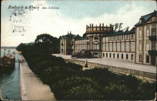 Biebrich Wiesbaden Schloss am Rhein