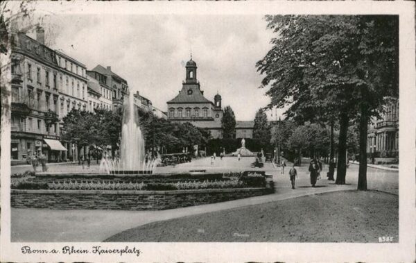 Bonn Rhein Kaiserplatz