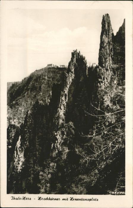 Thale Harz Hirschhörner Hexentanzplatz
