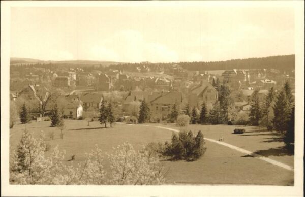 Oberhof Thueringen Panorama