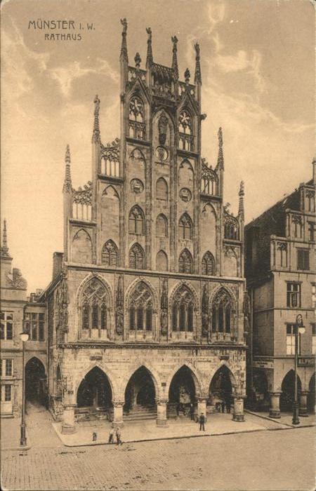Muenster Westfalen Rathaus