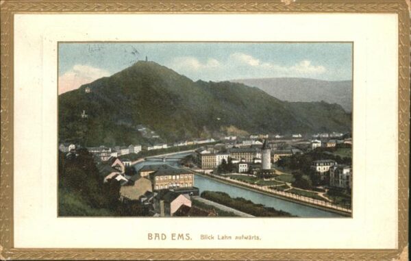 Bad Ems Lahnnpanorama
