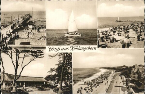 Kuehlungsborn Ostseebad Seebrücke Strand