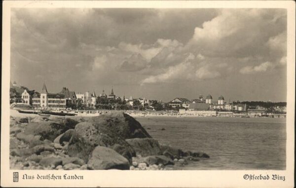 Binz Ruegen Panorama Strand