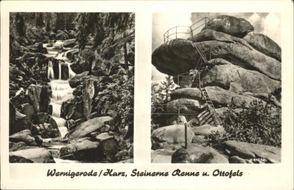 Wernigerode Harz Steinerne Renne Ottofels