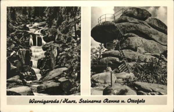 Wernigerode Harz Steinerne Renne Ottofels