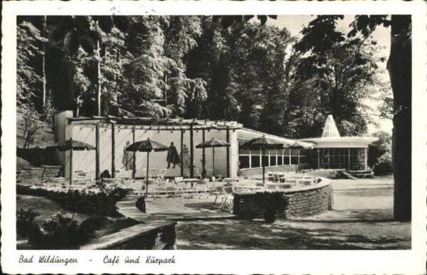 Bad Wildungen Cafe und Kurpark