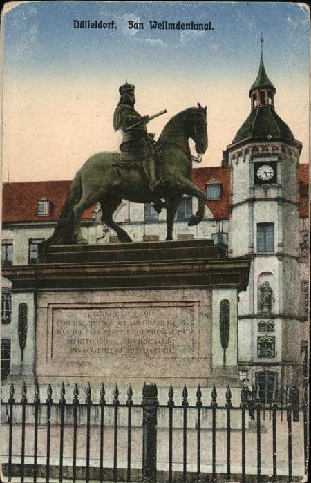 Duesseldorf Jan Wellmdenkmal