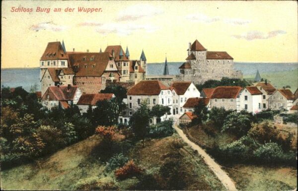 Barmen Wuppertal Schloss Burg an der Wupper