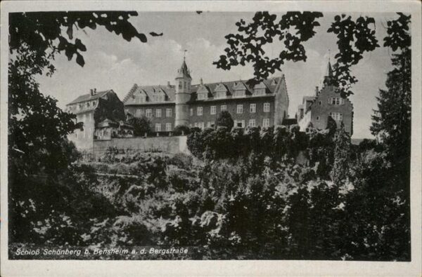 Bensheim Bergstrasse Schloss Schönberg