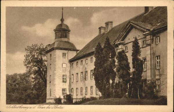 Hoexter Weser Schloss an der Weser