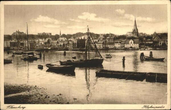 Flensburg Hafen Boote
