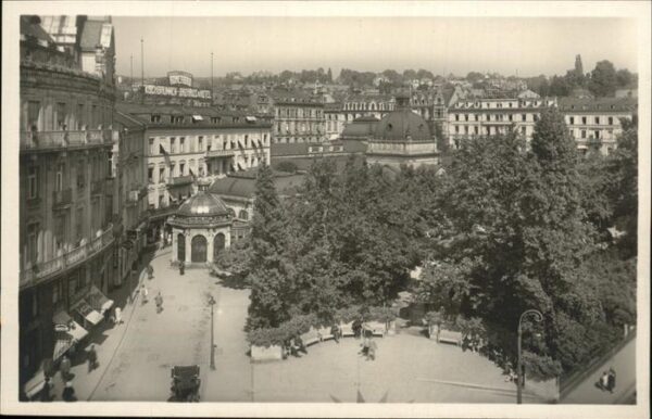 Wiesbaden Kochbrunnen mit Anlagen