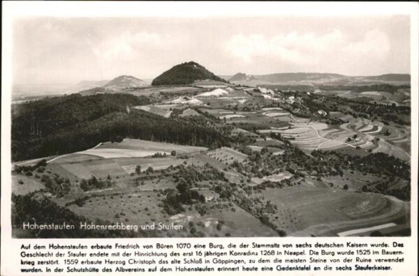 Hohenstaufen Hohenrechberg und Stuifen