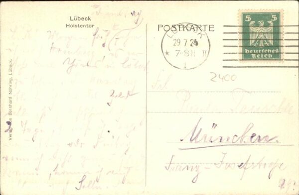 Luebeck Holstentor – Bild 2
