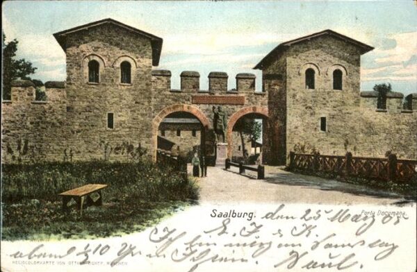 Saalburg Taunus Burgtor