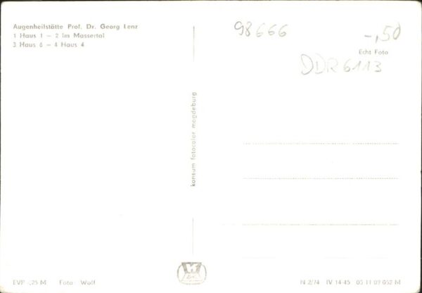 Masserberg Augenheilstätte – Bild 2