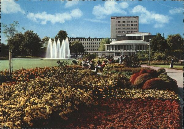 Hameln Weser Park Bürgergarten Brunnen