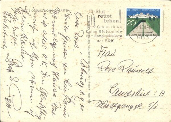 Coburg Veste vom Hofgarten – Bild 2