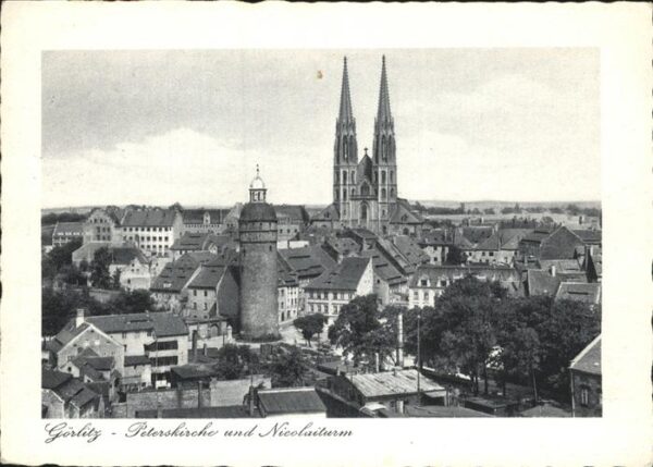 Goerlitz Sachsen Peterskirche Nicolaiturm