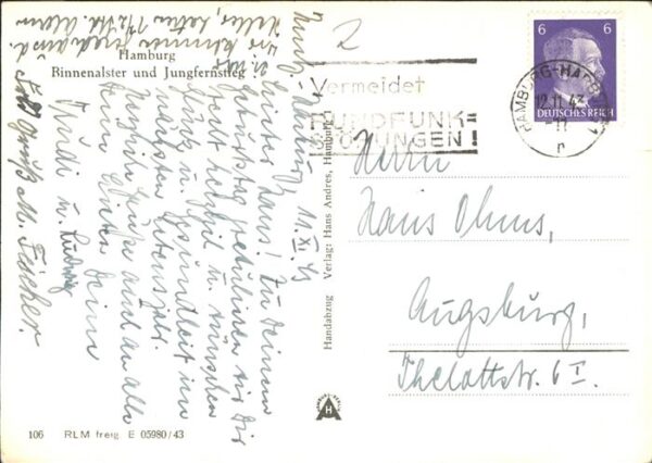 Hamburg Binnenalster und Jungfernstieg – Bild 2