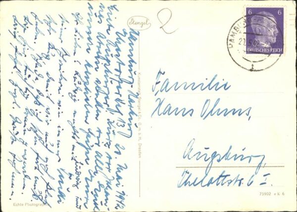 Hamburg Alster Jungfernstieg mit Rathaus bei Na – Bild 2