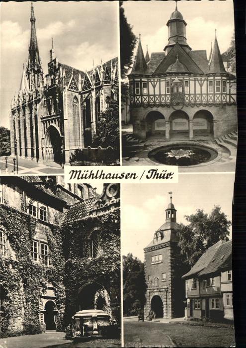 Muehlhausen Thueringen Ansichten