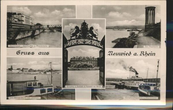 Neuwied Rhein Ansichten am Rhein